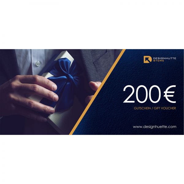 Geschenk Gutschein 200 Euro
