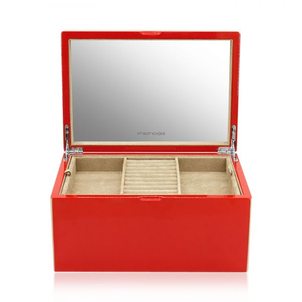 Jewelry Box "Keep Calm" - Red XL