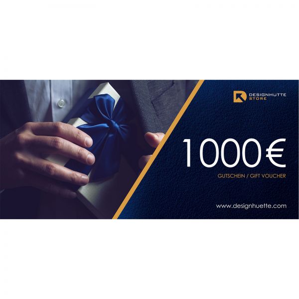 Geschenk Gutschein 1000 Euro