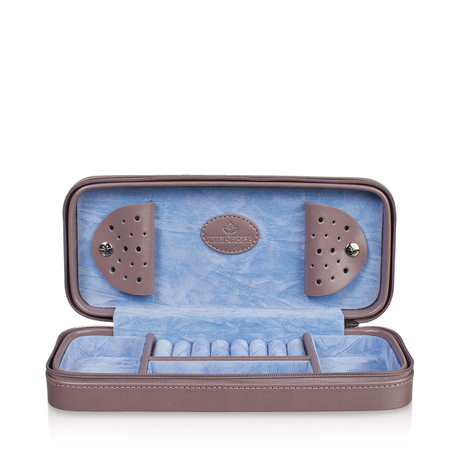 Windrose Merino Moda Travel Charm Box - Black