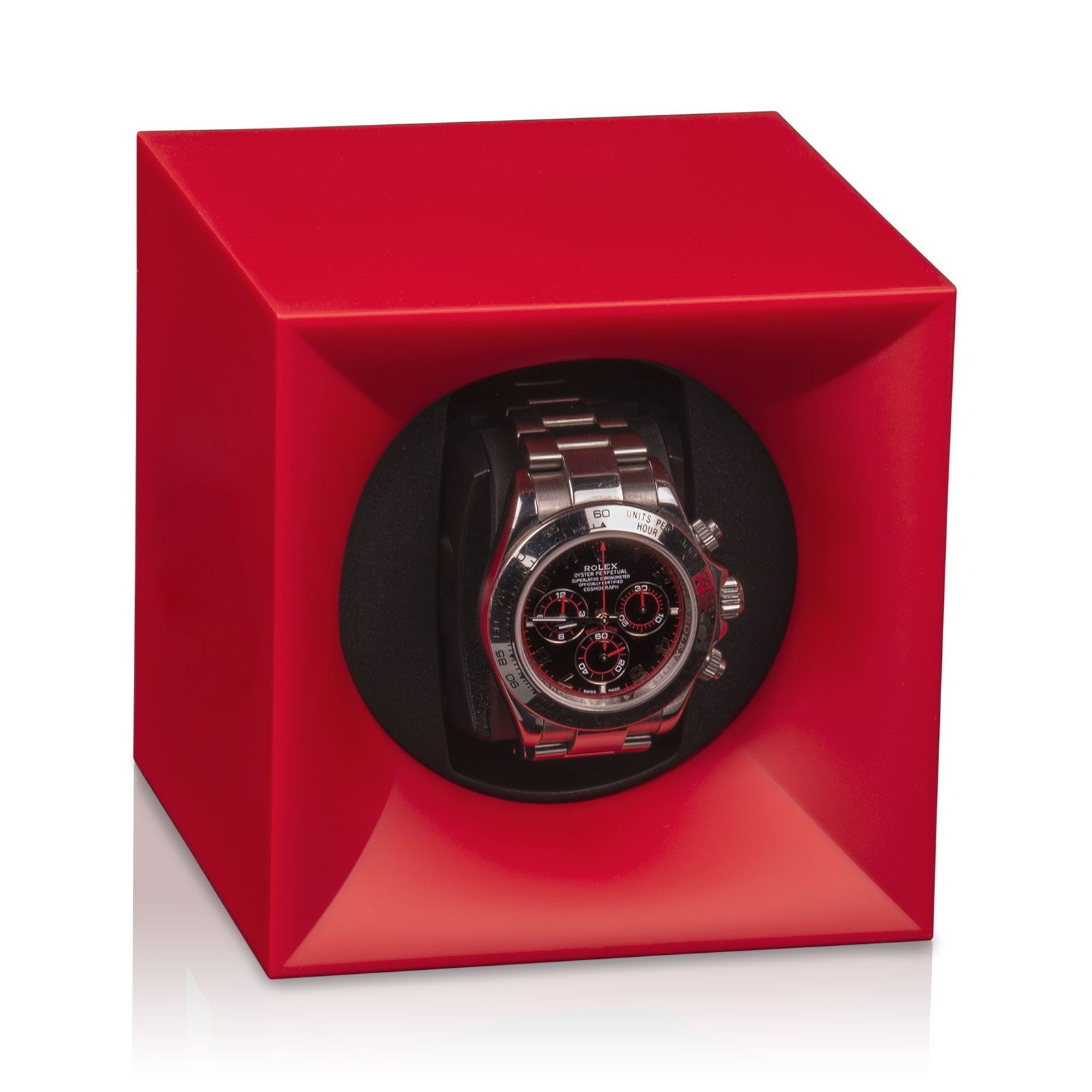 Swiss Kubik Watch Winder Starterbox ABS - Red