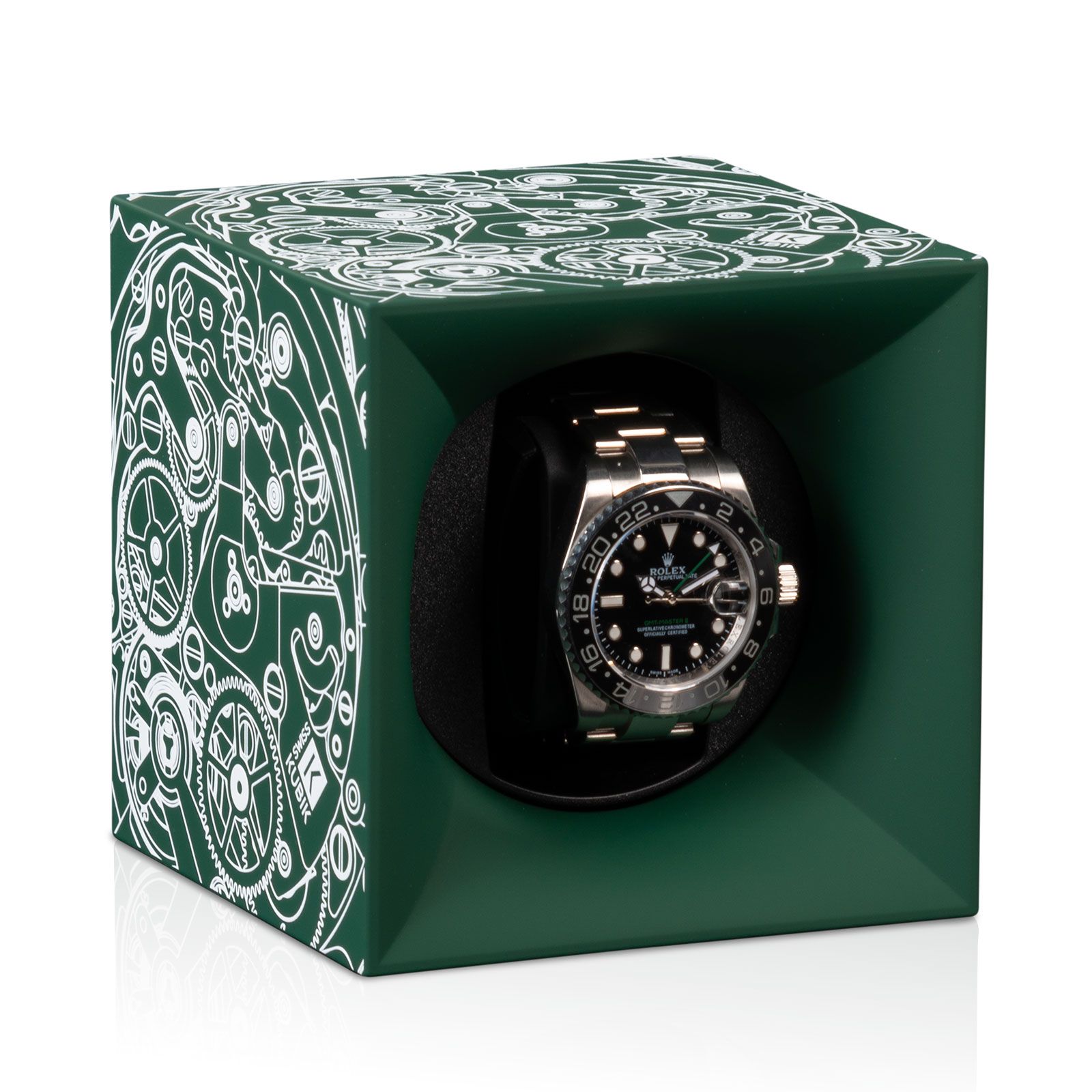 Swiss Kubik Watch Winder Starterbox Abs Movement - White