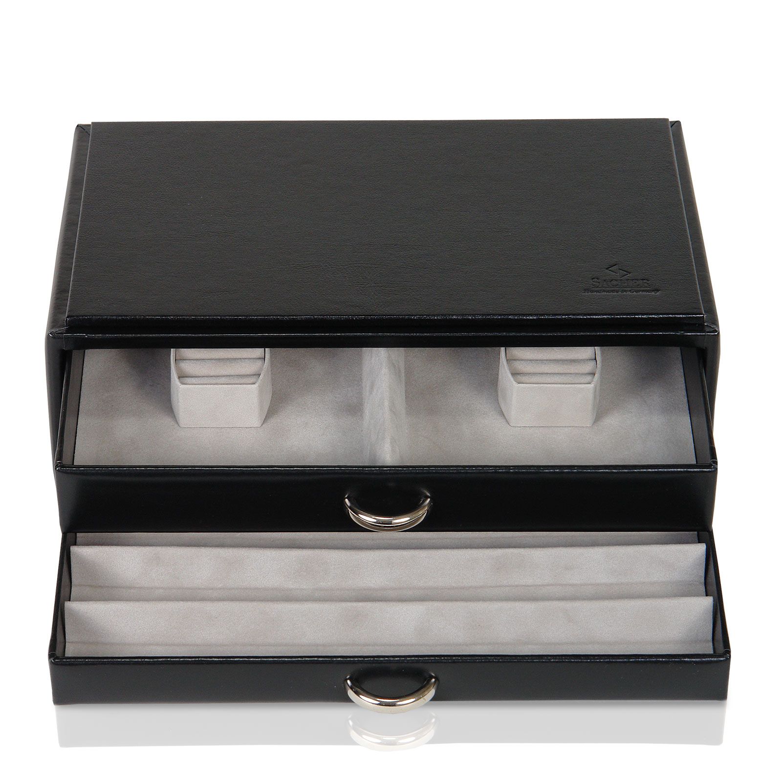 Sacher Jewelry Box Vario / Jewelry Set Box - Black