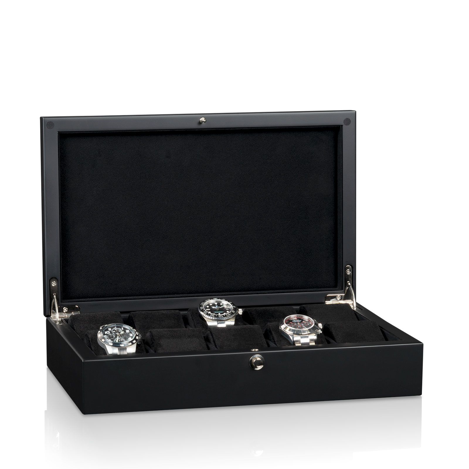 Beco Watch Box Piano Silk 10 - Black