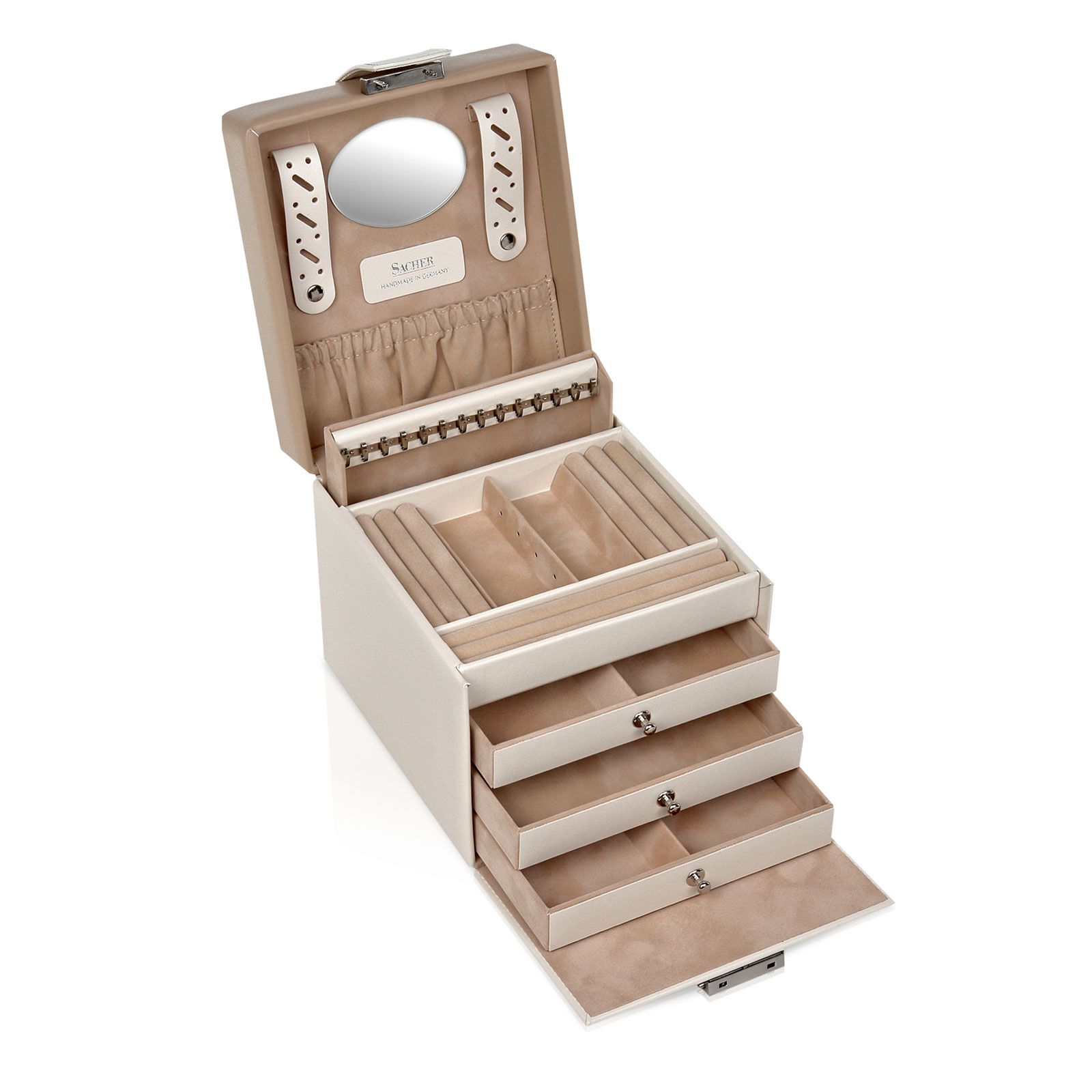Sacher Jewelry Box Bella Fiore Erika - Cream