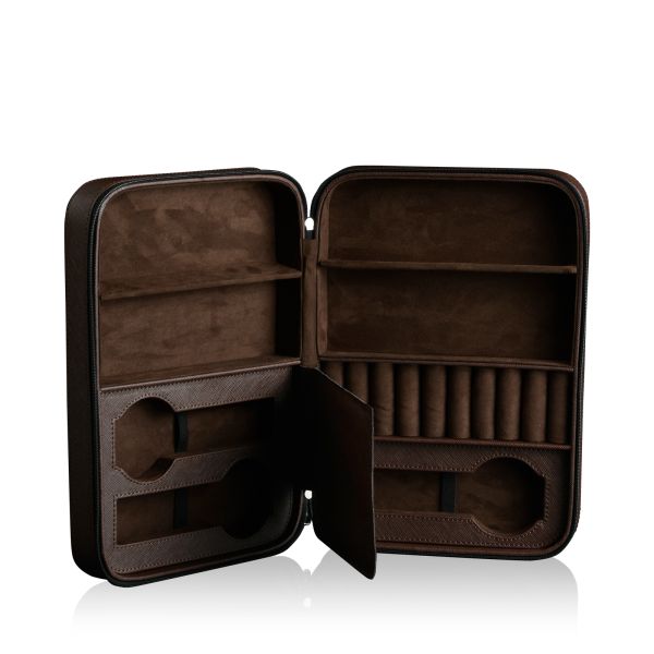 Organizador Lifestyle Saffiano - Joyas, relojes y gafas de sol