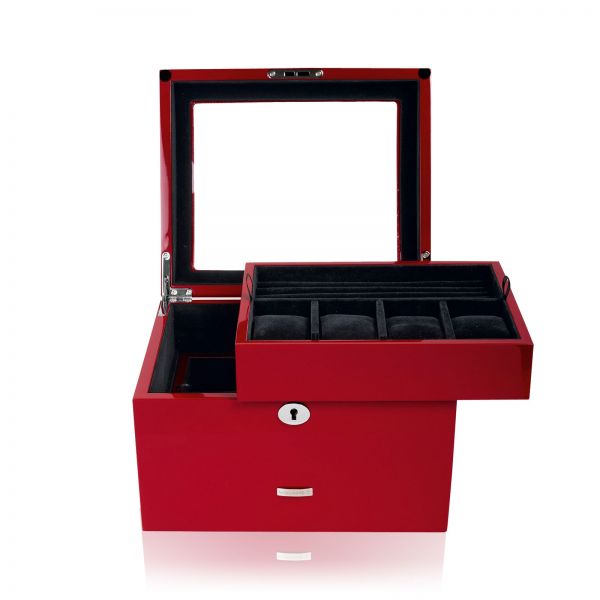 Jewelry Box High Gloss M - Red