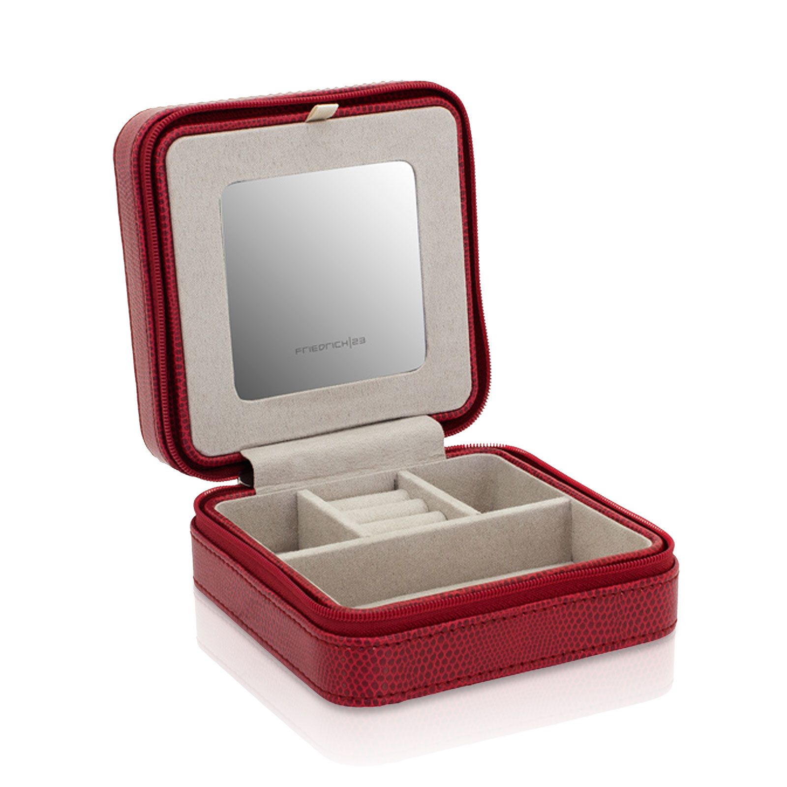 Friedrich23 Milano Jewelry Case - Red