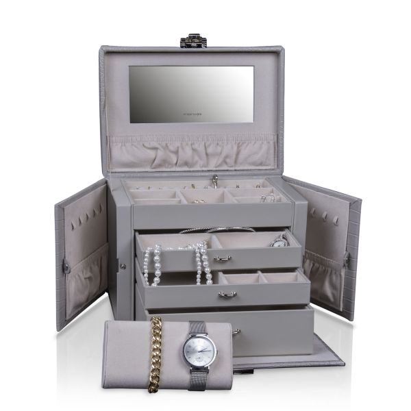 Schmuckkoffer Kroko Jumbo -