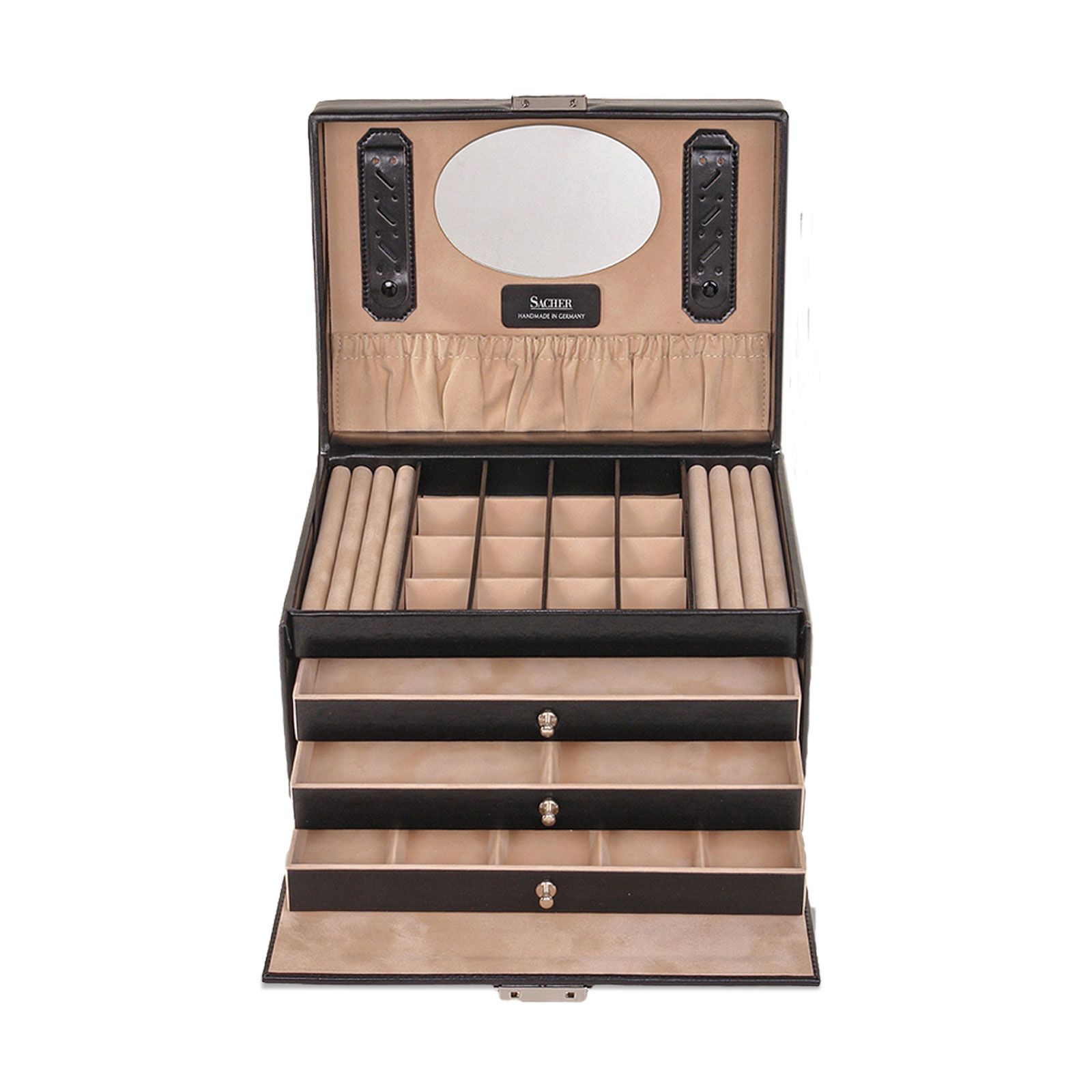 Sacher Jewelry Case Lena - Black