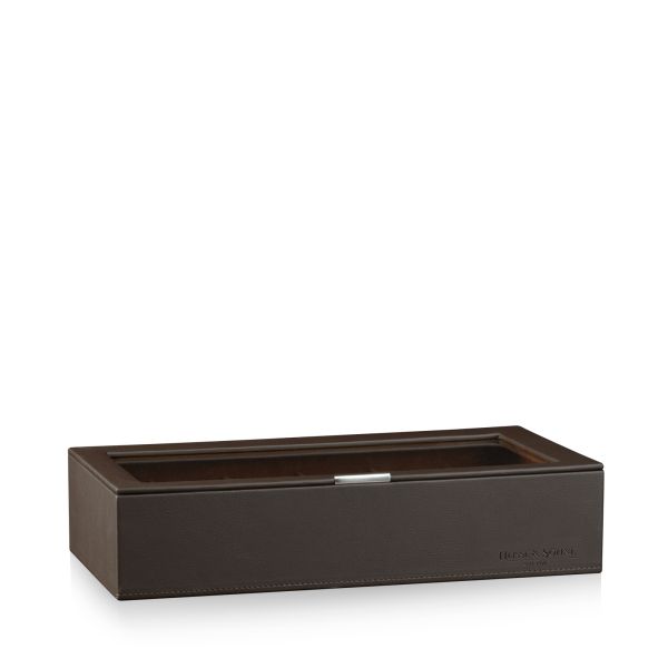Stackable Jewelry Box Mirage XL - Top: Watch Box for 12 Watches