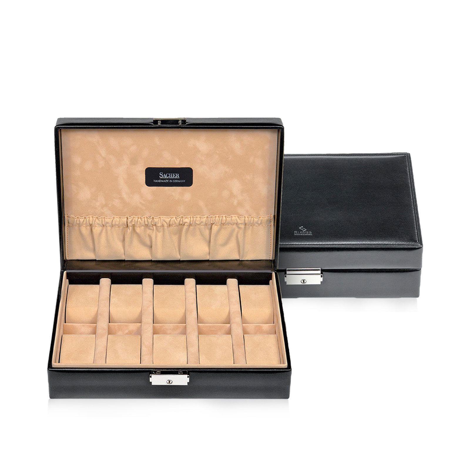 Sacher Watch Box New Classic 10 - Black