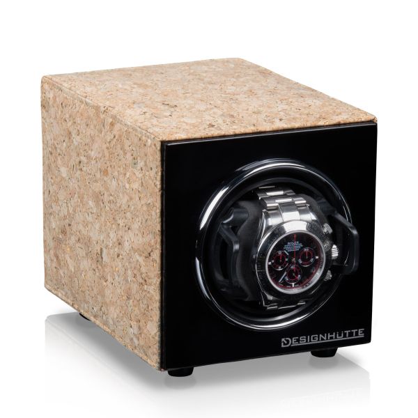Watch Winder Manhattan - Cork / Black