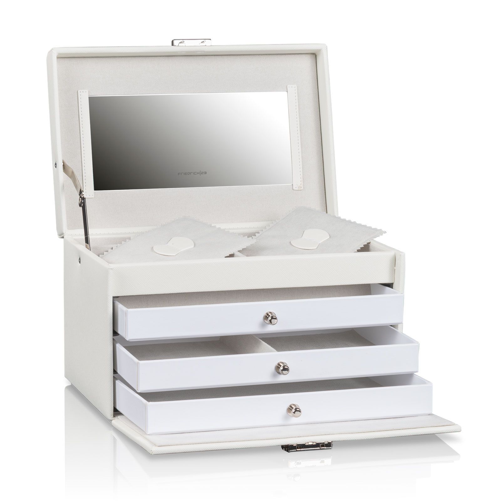 Friedrich23 Schmuckkoffer Jolie 2.0 - - Weiss | Designhuette.com